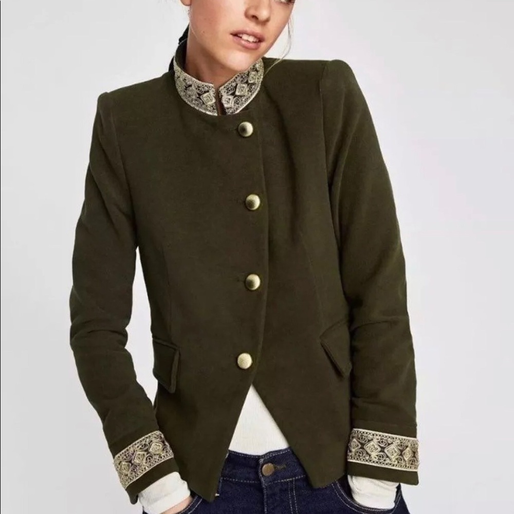 ZARA military jacket